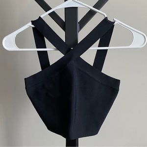 Bcbg black crop top - Retail $158